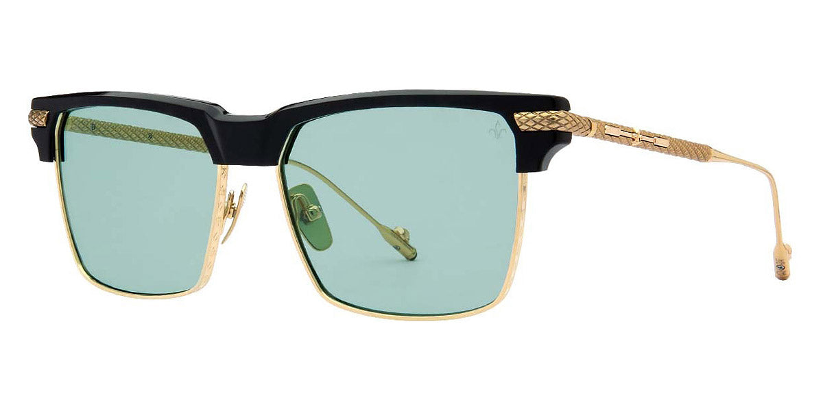 Philippe V® No20 PHI No20 Black Gold/Jelly Green PTC 54 - Black Gold/Jelly Green PTC Sunglasses