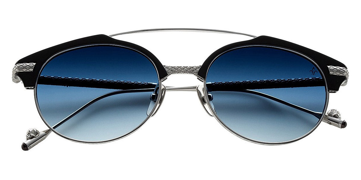 Philippe V® No21 PHI No21 Black Silver/Blue 53 - Black Silver/Blue Sunglasses
