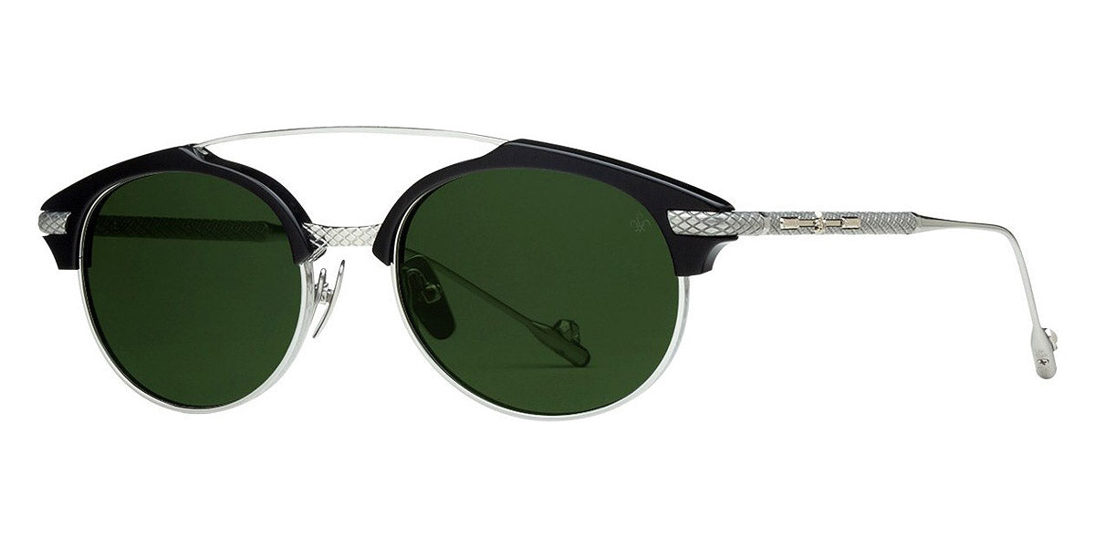 Philippe V® No21 PHI No21 Black Silver/Green 53 - Black Silver/Green Sunglasses