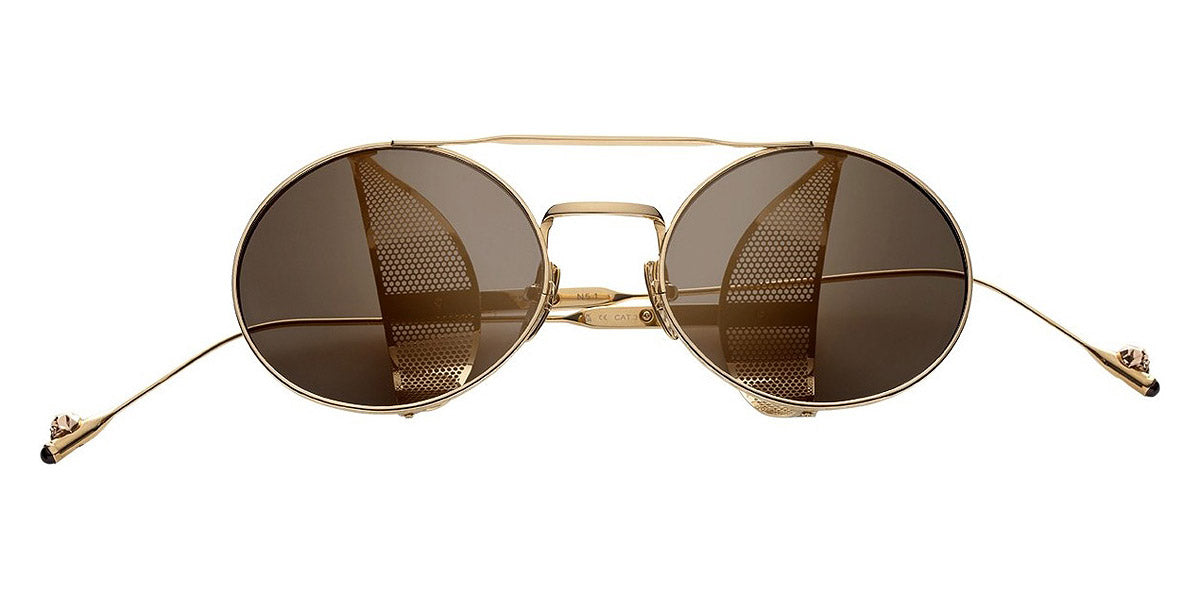 Philippe V® No5.1 PHI No5.1 Gold/Brown Gold 55 - Gold/Brown Gold Sunglasses