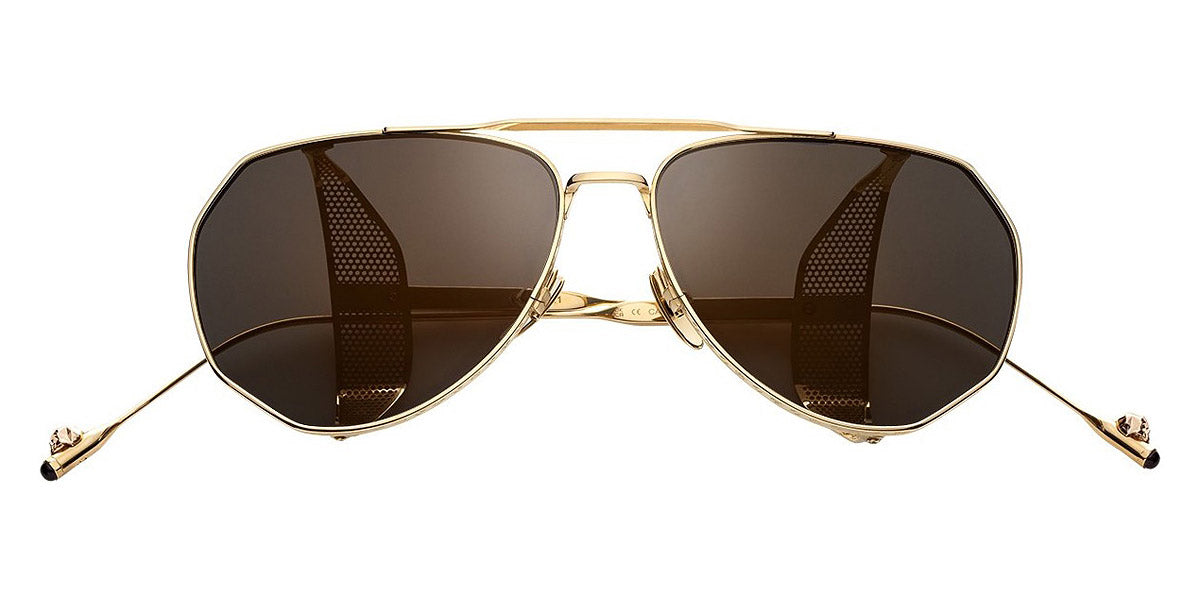 Philippe V® No7.1 PHI No7.1 Gold/Brown Gold 58 - Gold/Brown Gold Sunglasses