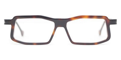 Henau® Pyram H PYRAM R66 55 - Green Transparent/Gold R66 Eyeglasses