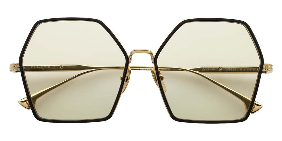 Philippe V® WNo16 PHI WNo16 Gold/Jelly Yellow PTC 57 - Gold/Jelly Yellow PTC Sunglasses