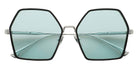 Philippe V® WNo16 PHI WNo16 Silver/Jelly Green PTC 57 - Silver/Jelly Green PTC Sunglasses