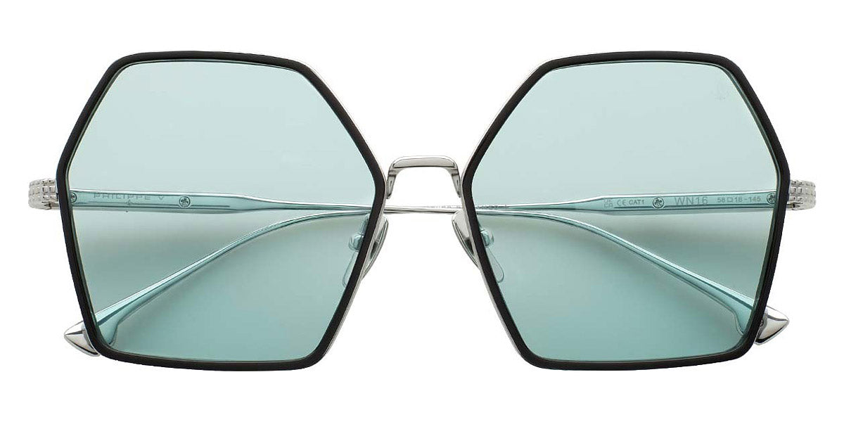 Philippe V® WNo16 PHI WNo16 Silver/Jelly Green PTC 57 - Silver/Jelly Green PTC Sunglasses