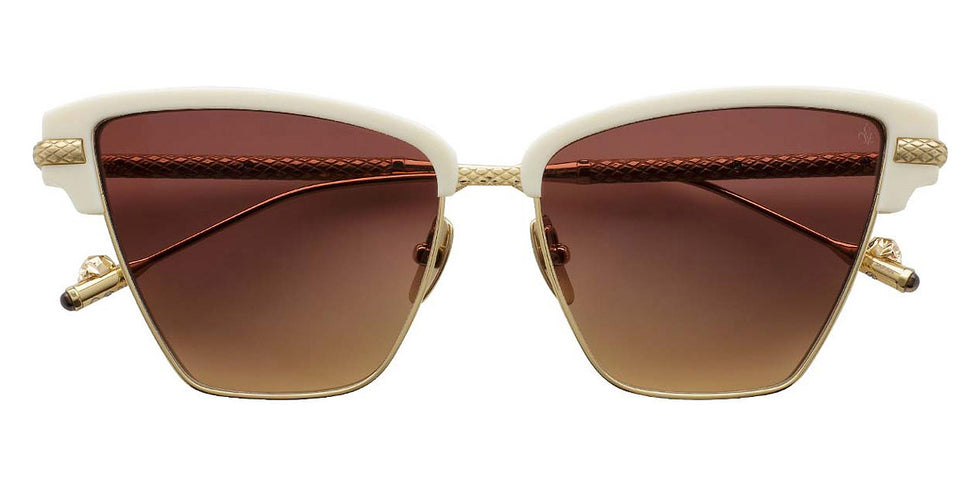Philippe V® WNo17 PHI WNo17 White Gold/Brown Gradient 56 - White Gold/Brown Gradient Sunglasses