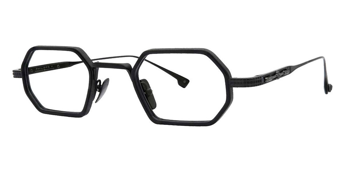 Philippe V® X33 PHI X33 Black 45 - Black Sunglasses