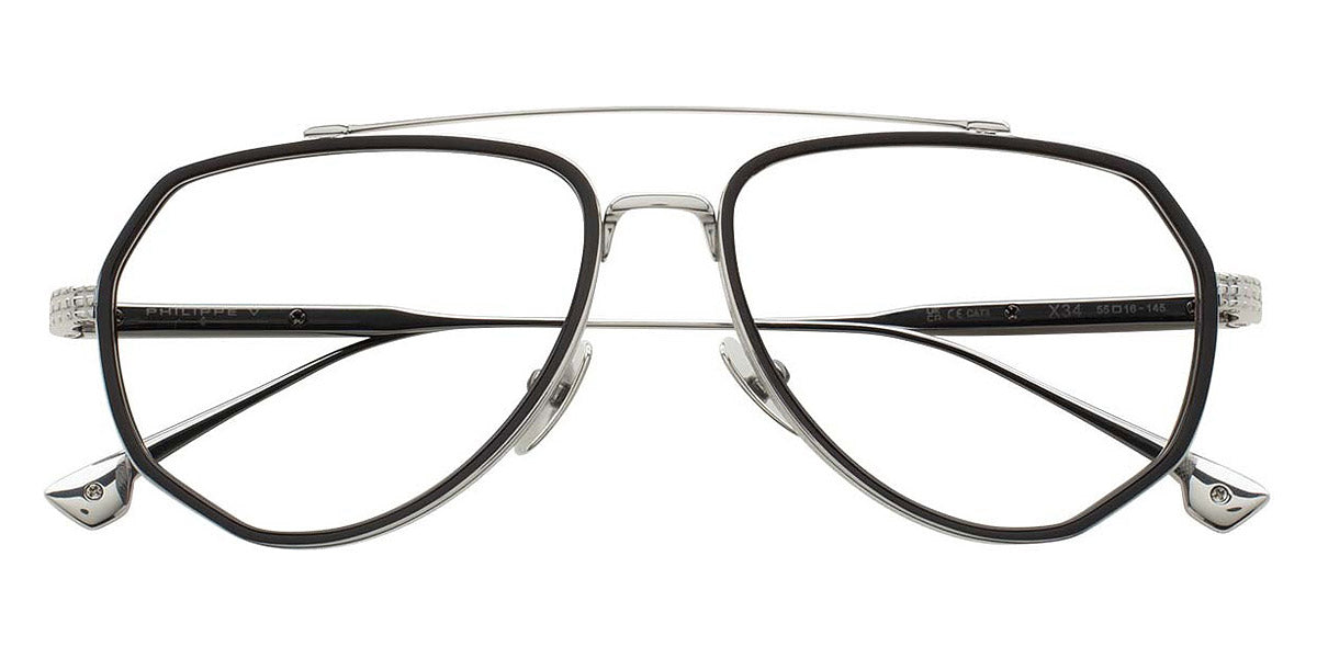 Philippe V® X34 PHI X34 Silver 54 - Silver Sunglasses