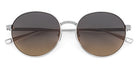 SALT.® A'MAREE'S TROIS SAL A'MAREE'S TROIS 001 56 - Traditional Silver/Polarized Lovers Soul Gradient Lens Sunglasses