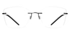 MARKUS T® A1016 MT A1016 130 53 - 130 Black Eyeglasses