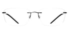 MARKUS T® A1034 MT A1034 130 56 - 130 Black Eyeglasses