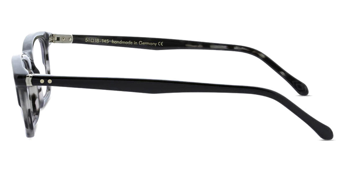 Lunor® A13 551 LUN A13 551 50 51 - 50 - Havana Black Laminated Eyeglasses