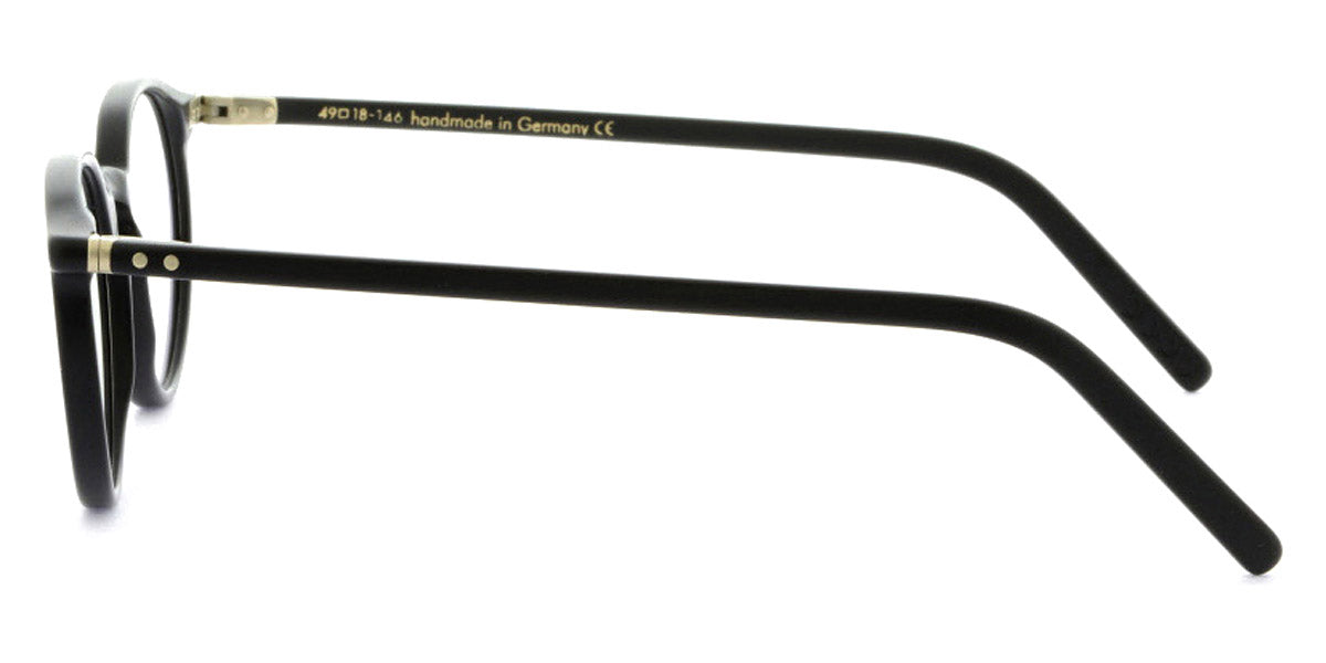 Lunor® A5 231 LUN A5 231 01M 49 - 01M - Black Matte Eyeglasses