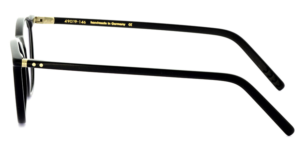 Lunor® A5 234 LUN A5 234 01M 49 - 01M - Black Matte Eyeglasses