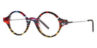 Theo® Aartappel TH AARTAPPEL 33 45 - Astrakhan Fashion Black Dark Night Eyeglasses
