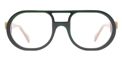 Henau® Adonis H ADONIS N56 51 - N56 Khaki Green/Brown Eyeglasses
