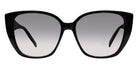 Alexander McQueen® AM0284S AM0284S 002 58 - Black Sunglasses