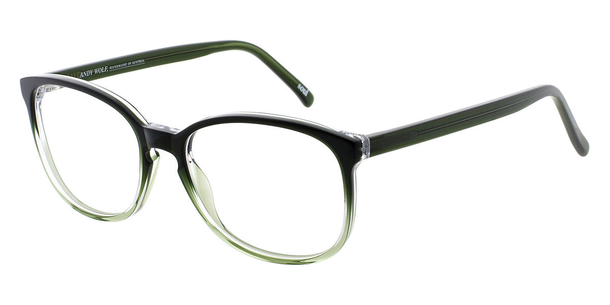 Andy Wolf® 4445 ANW 4445 62 54 - Black/Green 62 Eyeglasses