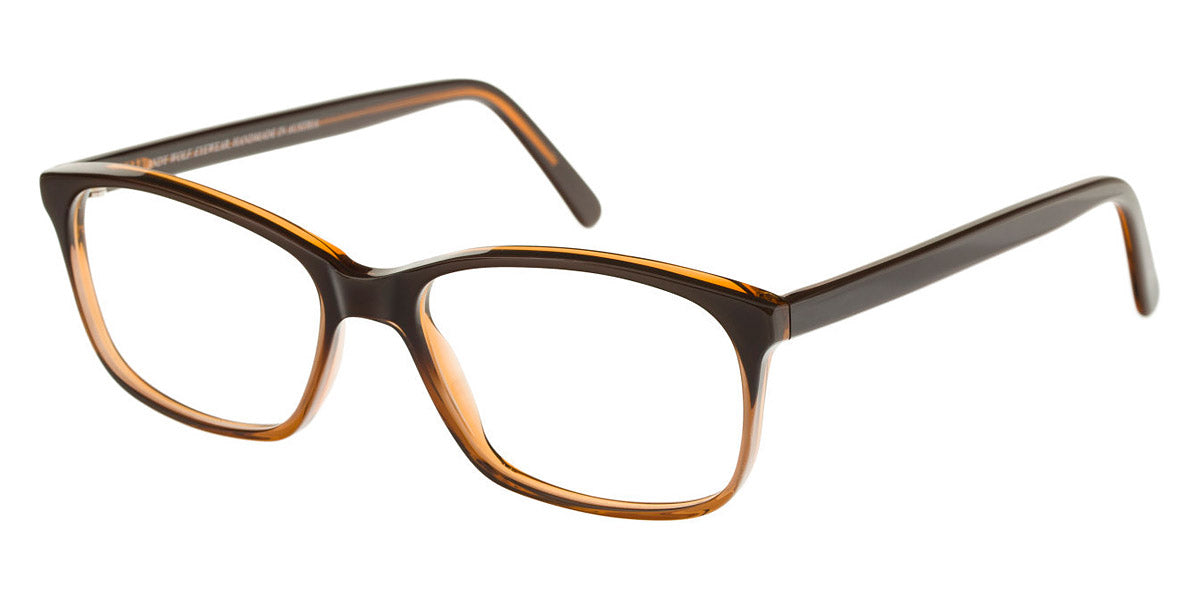Andy Wolf® 4480 ANW 4480 K 54 - Brown/Orange K Eyeglasses