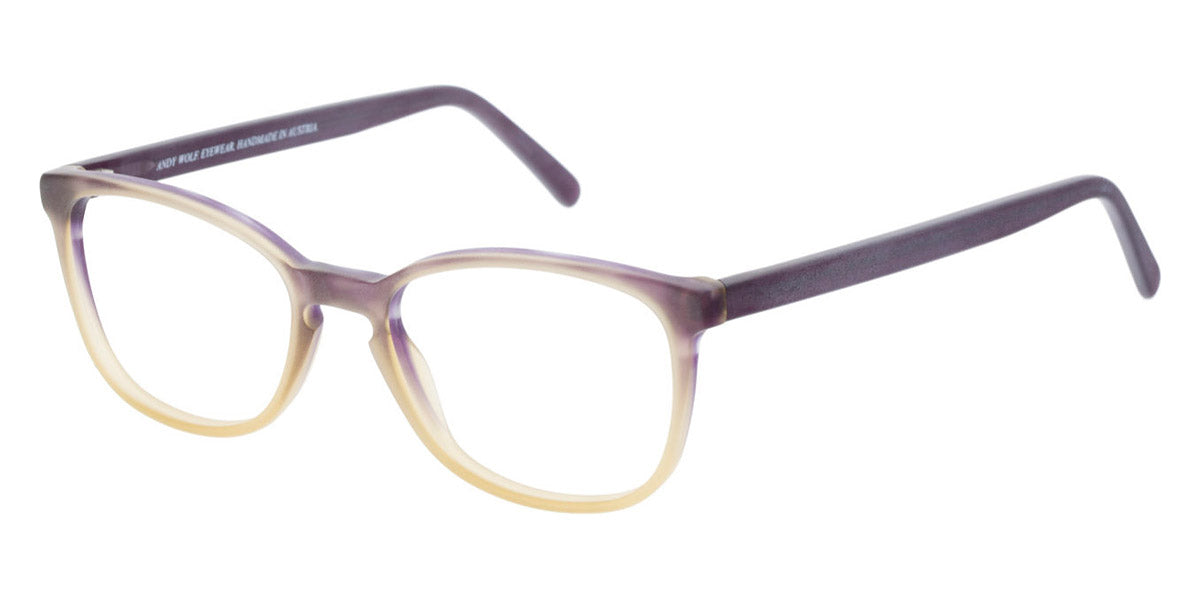 Andy Wolf® 4486 ANW 4486 28 50 - Violet/Yellow 28 Eyeglasses