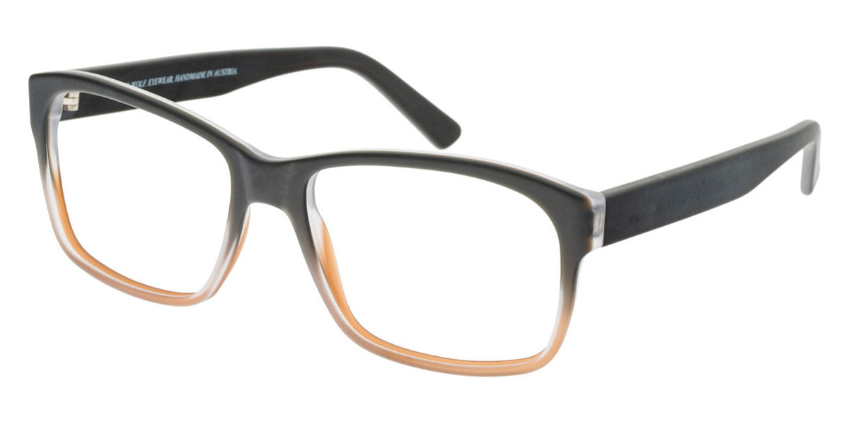 Andy Wolf® 4505 ANW 4505 C 57 - Black/Orange C Eyeglasses