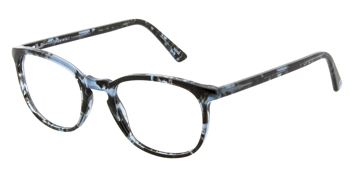 Andy Wolf® 4518 ANW 4518 1 51 - Black/Blue 1 Eyeglasses