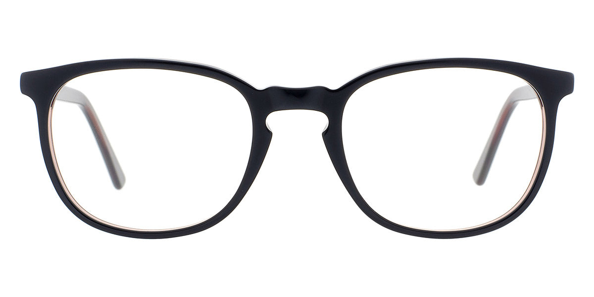 Andy Wolf® 4518 ANW 4518 L 51 - Black/Red L Eyeglasses