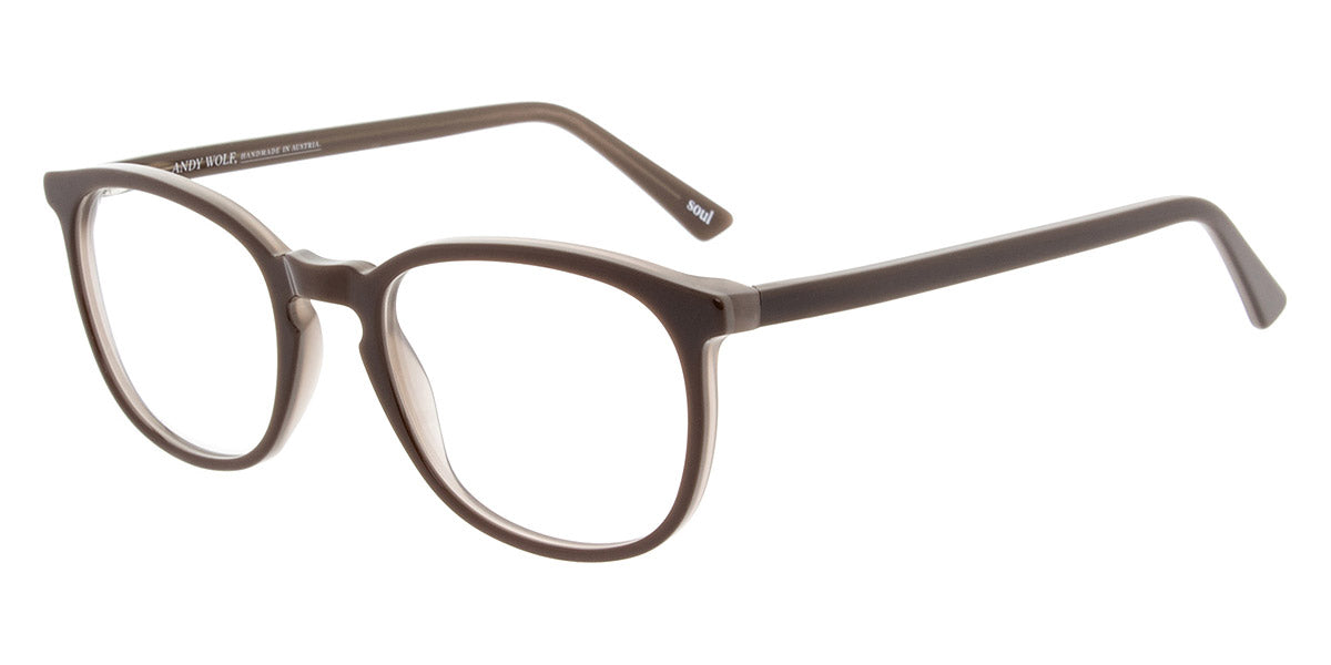 Andy Wolf® 4518 ANW 4518 Q 51 - Brown Q Eyeglasses