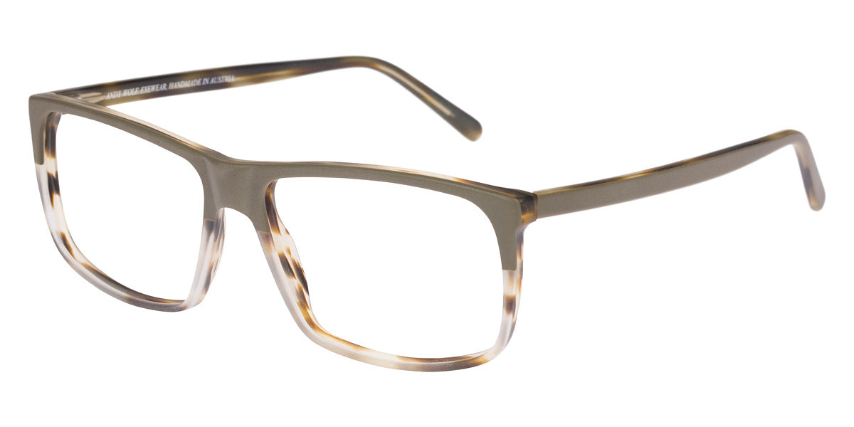 Andy Wolf® 4525 ANW 4525 E 57 - Brown E Eyeglasses