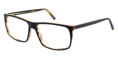Andy Wolf® 4525 ANW 4525 H 57 - Black/Yellow H Eyeglasses