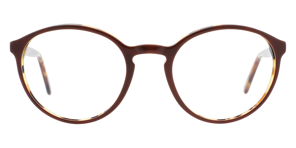 Andy Wolf® 4530 ANW 4530 I 53 - Brown/Orange I Eyeglasses