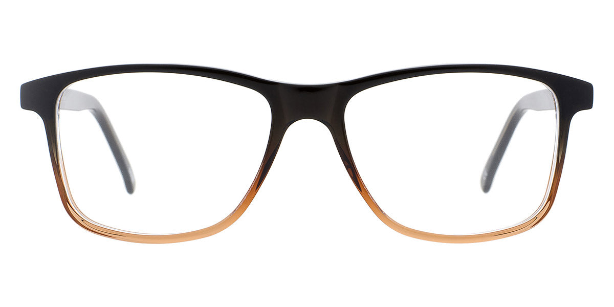 Andy Wolf® 4539 ANW 4539 D 53 - Brown/Orange D Eyeglasses