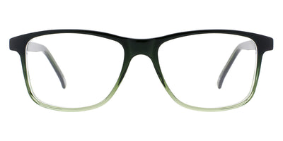 Andy Wolf® 4539 ANW 4539 E 53 - Black/Green E Eyeglasses