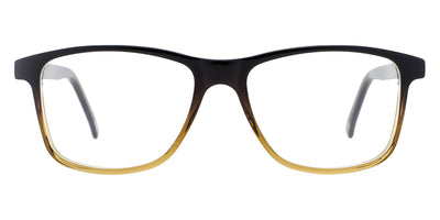 Andy Wolf® 4539 ANW 4539 G 53 - Brown/Yellow G Eyeglasses