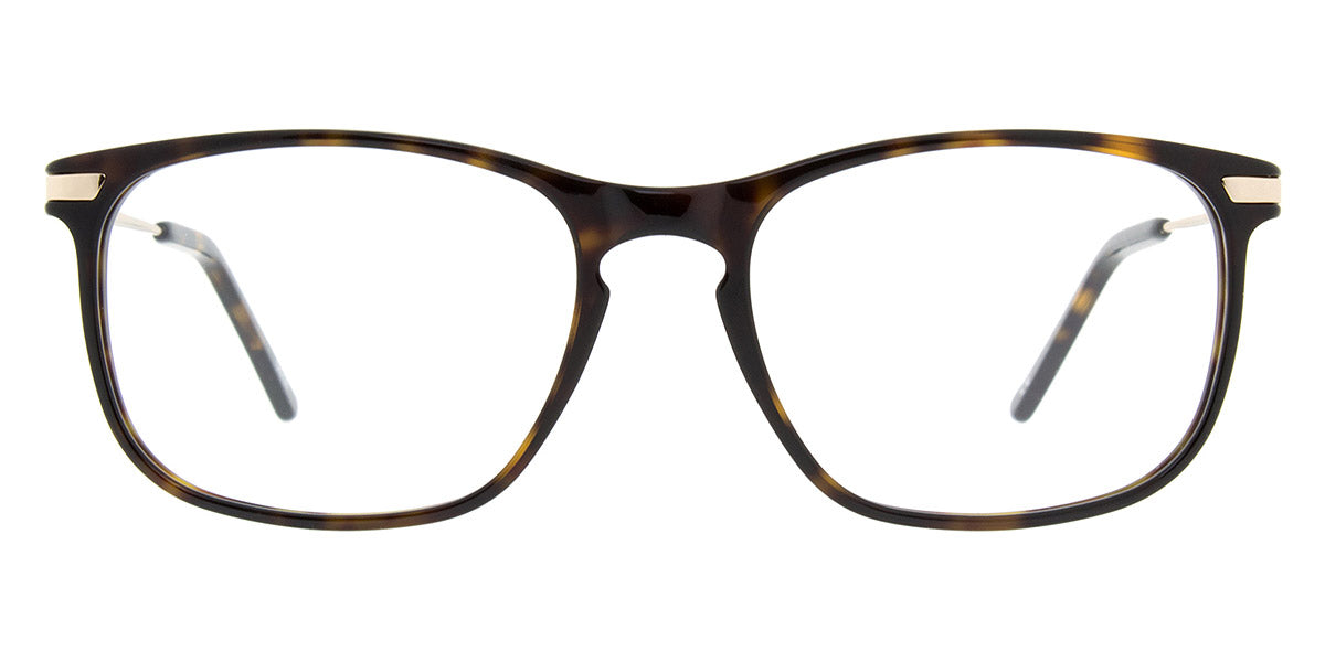 Andy Wolf® 4548 ANW 4548 B 53 - Brown/Gold B Eyeglasses