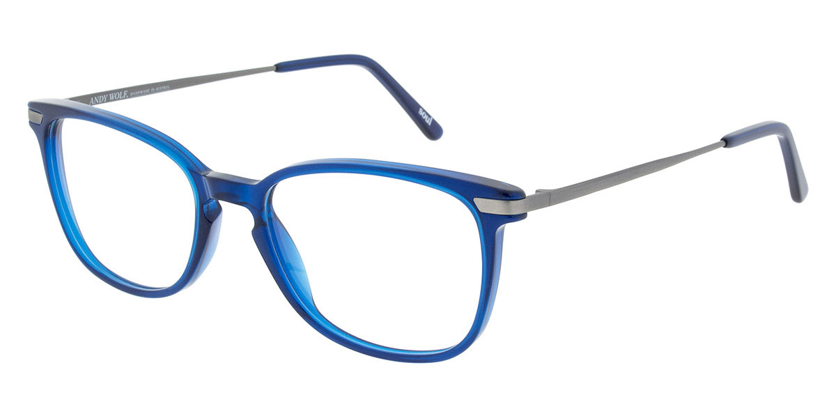 Andy Wolf® 4549 ANW 4549 C 50 - Blue/Gray C Eyeglasses