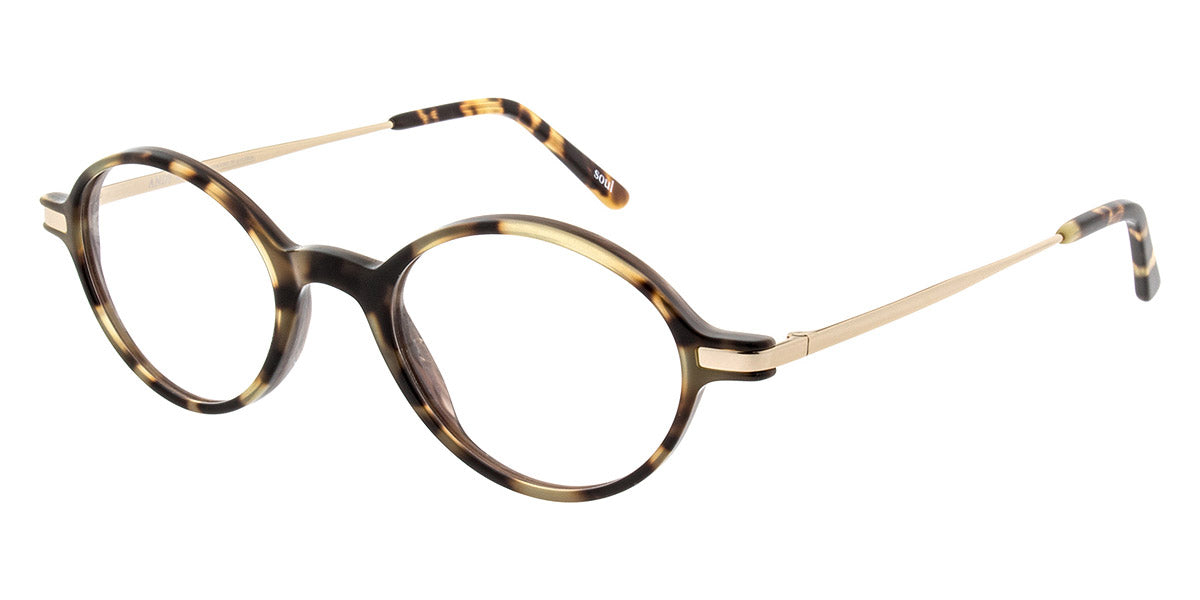 Andy Wolf® 4551 ANW 4551 D 45 - Brown/Gold D Eyeglasses