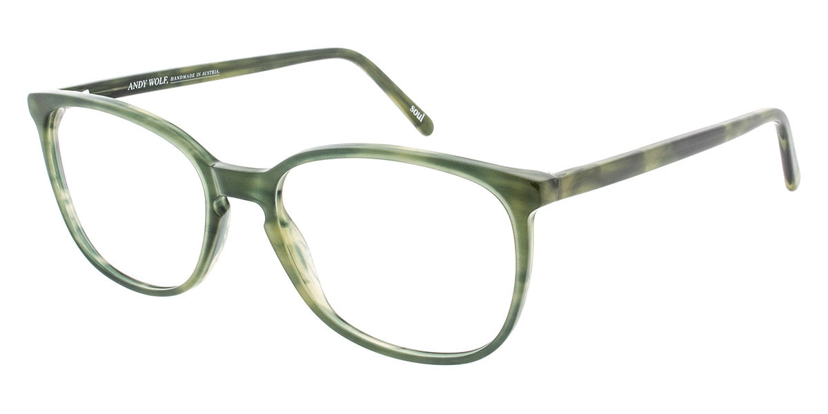 Andy Wolf® 4557 ANW 4557 F 54 - Green F Eyeglasses