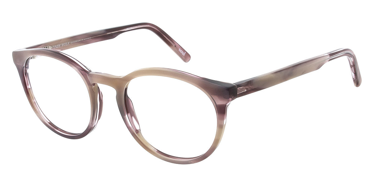 Andy Wolf® 4567 ANW 4567 G 49 - Brown/Berry G Eyeglasses