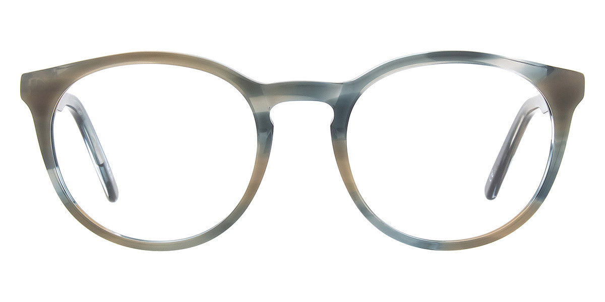 Andy Wolf® 4567 ANW 4567 M 49 - Blue/Brown M Eyeglasses