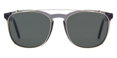 Andy Wolf® 4568 Clip ANW 4568 Clip 02 53 - Graygold/Green 02 Sunglasses
