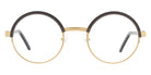 Andy Wolf® 4577 ANW 4577 C 47 - Brown/Gold C Eyeglasses