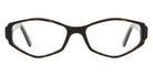 Andy Wolf® 4581 ANW 4581 B 53 - Brown/Yellow B Eyeglasses