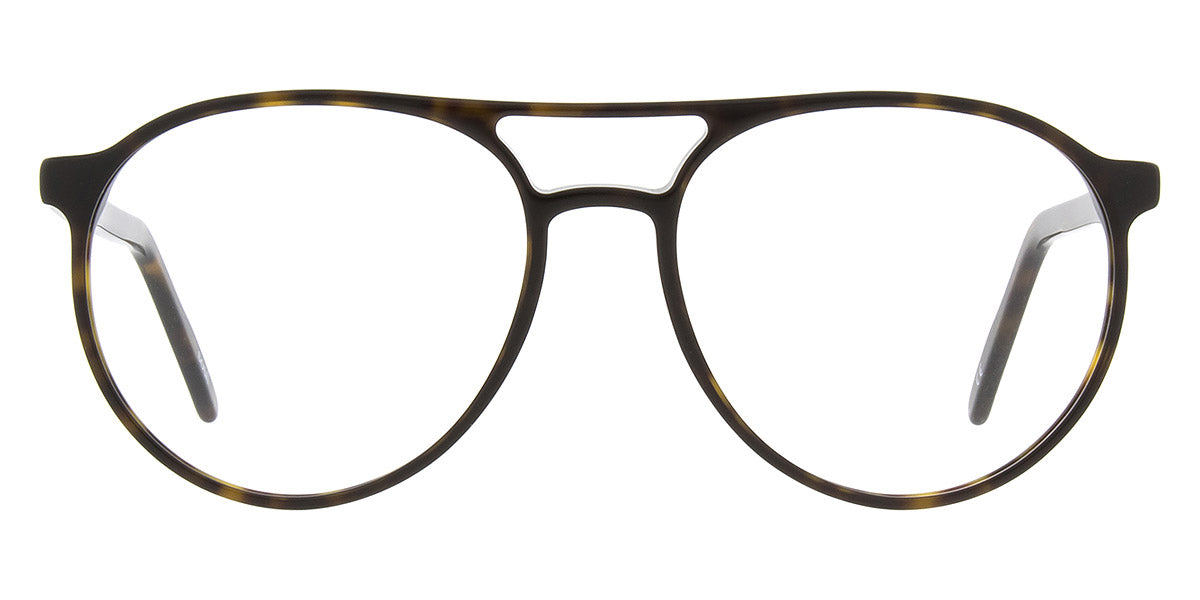 Andy Wolf® 4582 ANW 4582 B 56 - Brown/Yellow B Eyeglasses