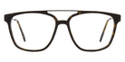 Andy Wolf® 4586 ANW 4586 B 56 - Brown/Gun B Eyeglasses