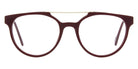 Andy Wolf® 4587 ANW 4587 E 52 - Red/White E Eyeglasses