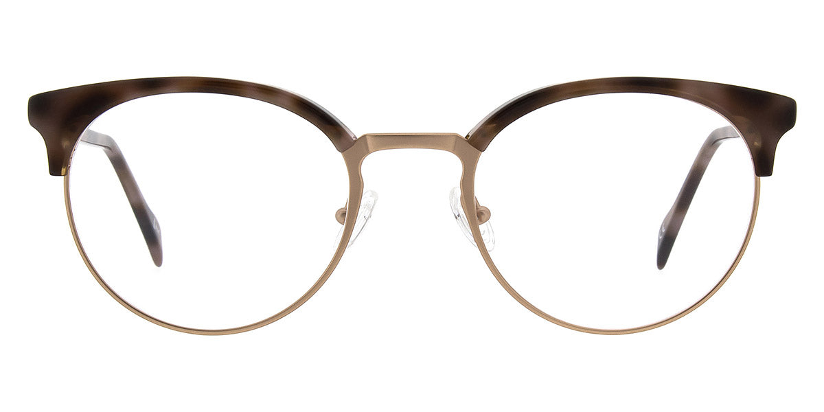 Andy Wolf® 4589 ANW 4589 B 51 - Brown/Rosegold B Eyeglasses