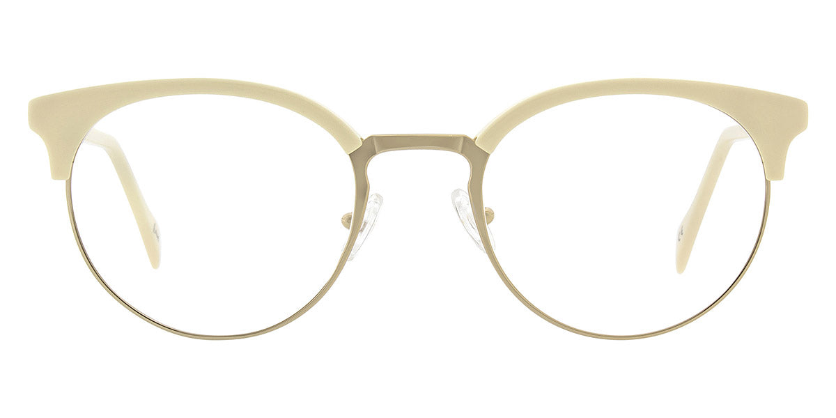 Andy Wolf® 4589 ANW 4589 E 51 - Beige/White E Eyeglasses