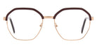 Andy Wolf® 4594 ANW 4594 04 52 - Red/Rosegold 04 Eyeglasses