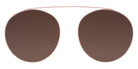 Andy Wolf® 4710 Clip ANW 4710 Clip 03 53 - Rosegold/Brown 03 Sunglasses